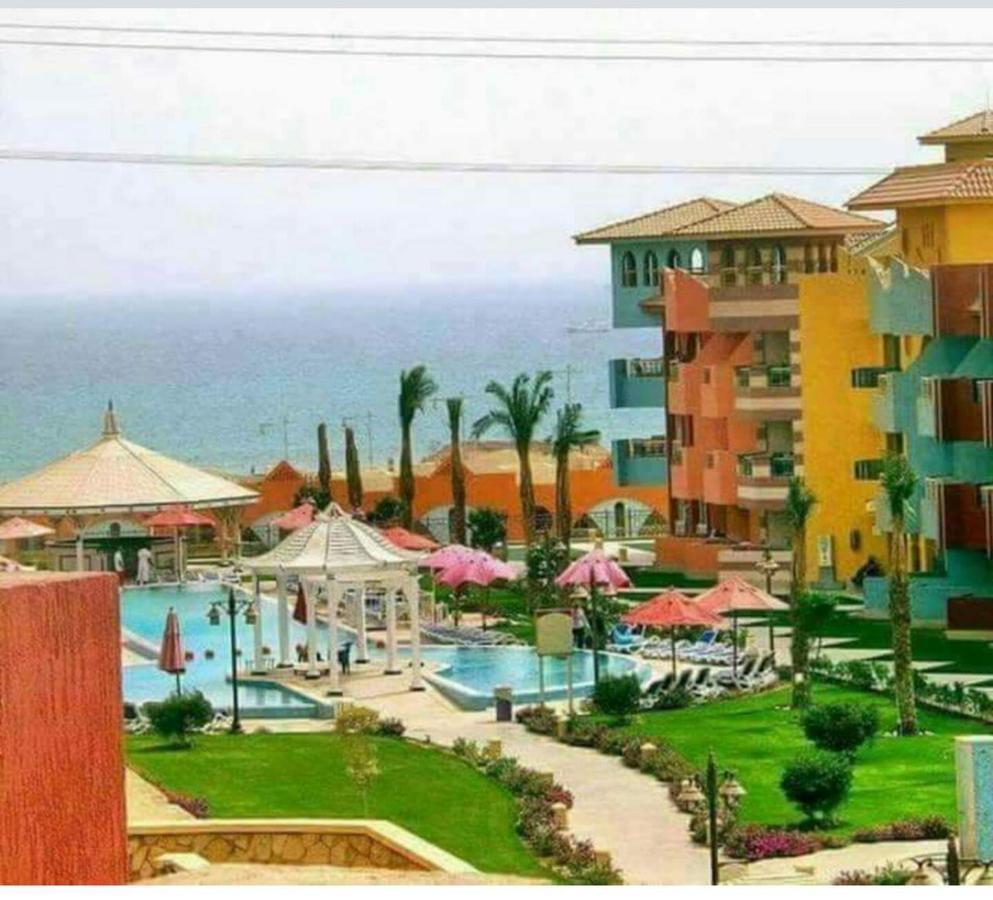 Chalet Porto South Beach - Beach Front Sea View Ain Sukhna Exterior foto